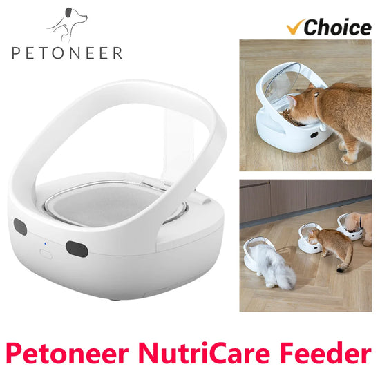 New Petoneer NutriCare Feeder Tailored For Multi-Pet Households Pet feeder Cat And Dog Feeder With App