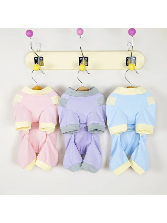 Pet clothing outdoor  dog four-legged outfit spring and summer new dog clothes cat spring and summer clothes for sun protection