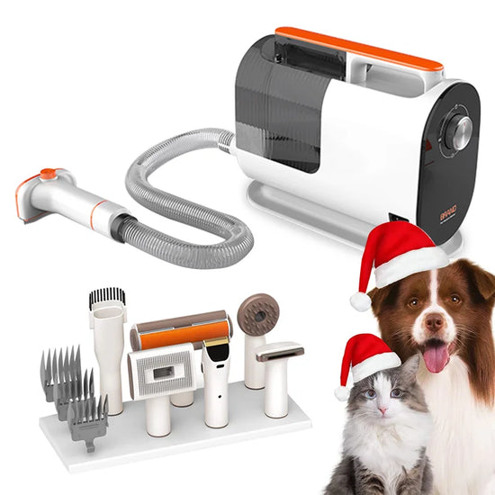 Pro Pet Grooming Kit Pet Hair Professional Grooming Clippers with 7 Grooming Tools for Dogs Cats and Other Animals